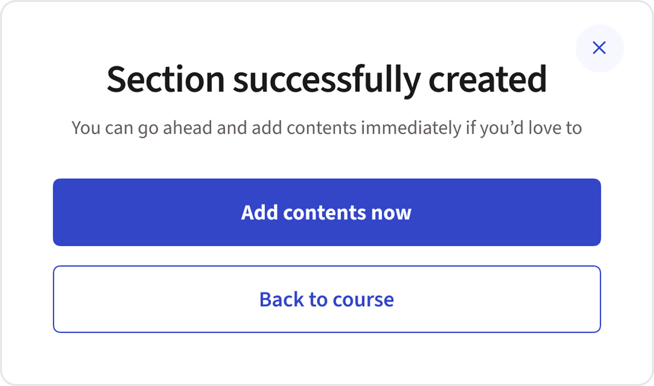 Publish your course to the marketplace